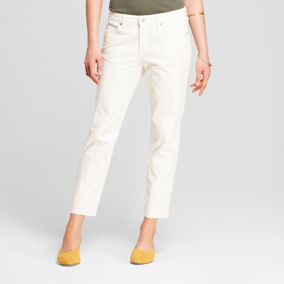 universal thread mid rise boyfriend crop